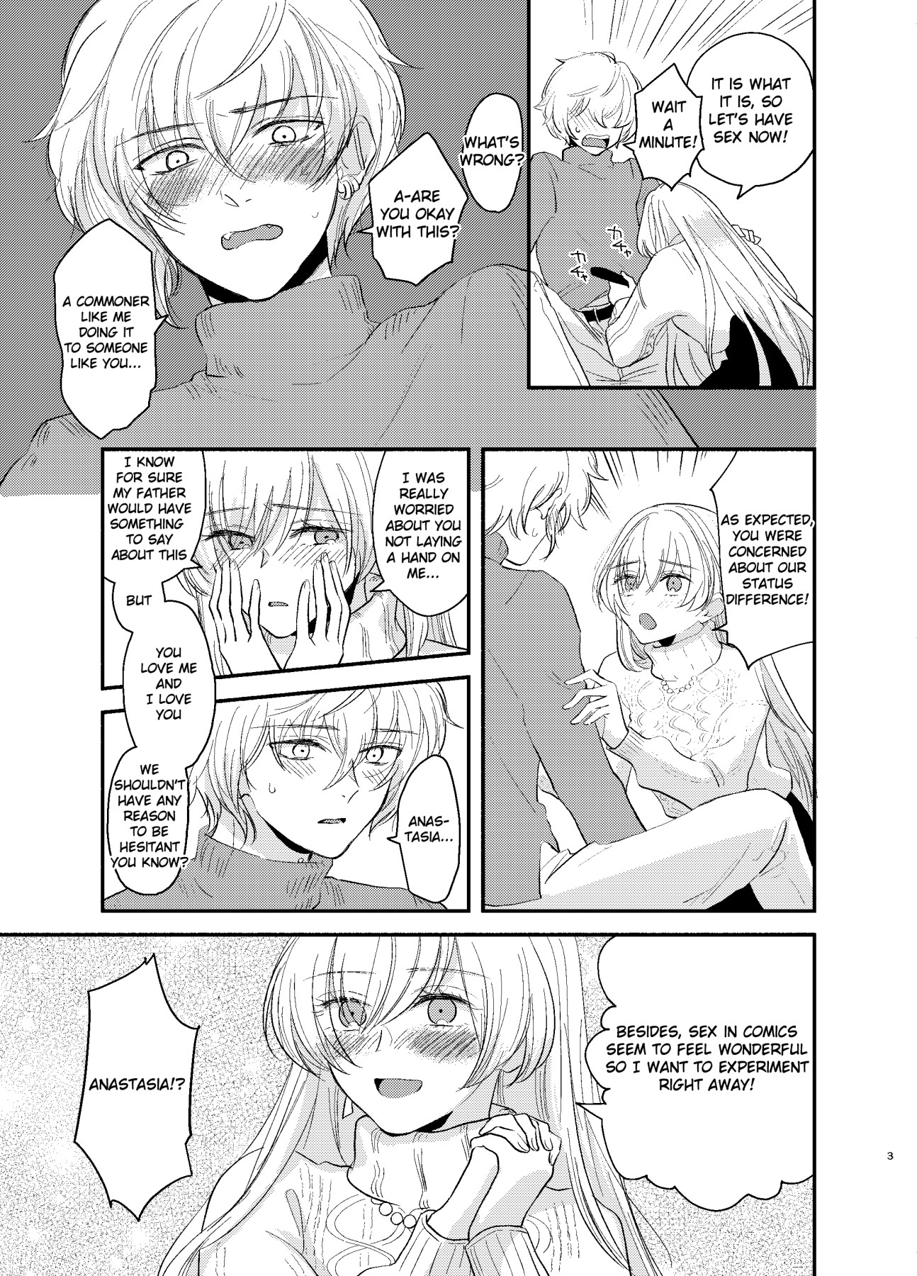 Hentai Manga Comic-Kadoc, Please Embrace Me!-Read-3